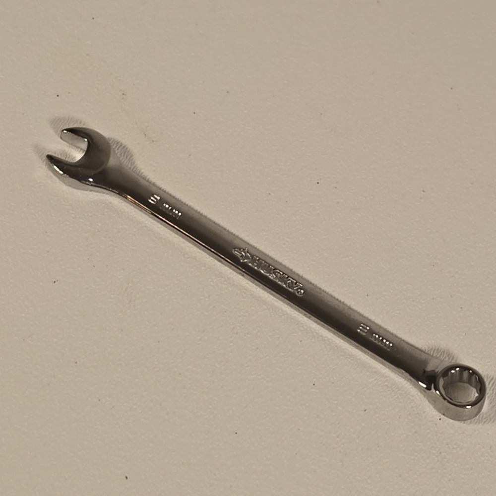 Husky Combination Wrench 8mm 12 Point Alloy Steel